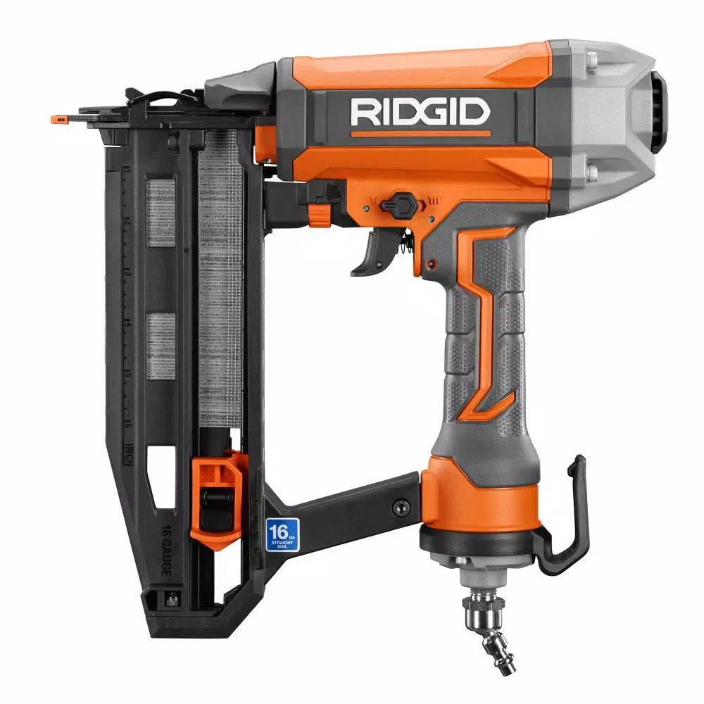 RIDGID 10 in. Pro Jobsite Table Saw with Stand and 16-Gauge 2-1/2 in. Straight Finish Nailer Combo Kit