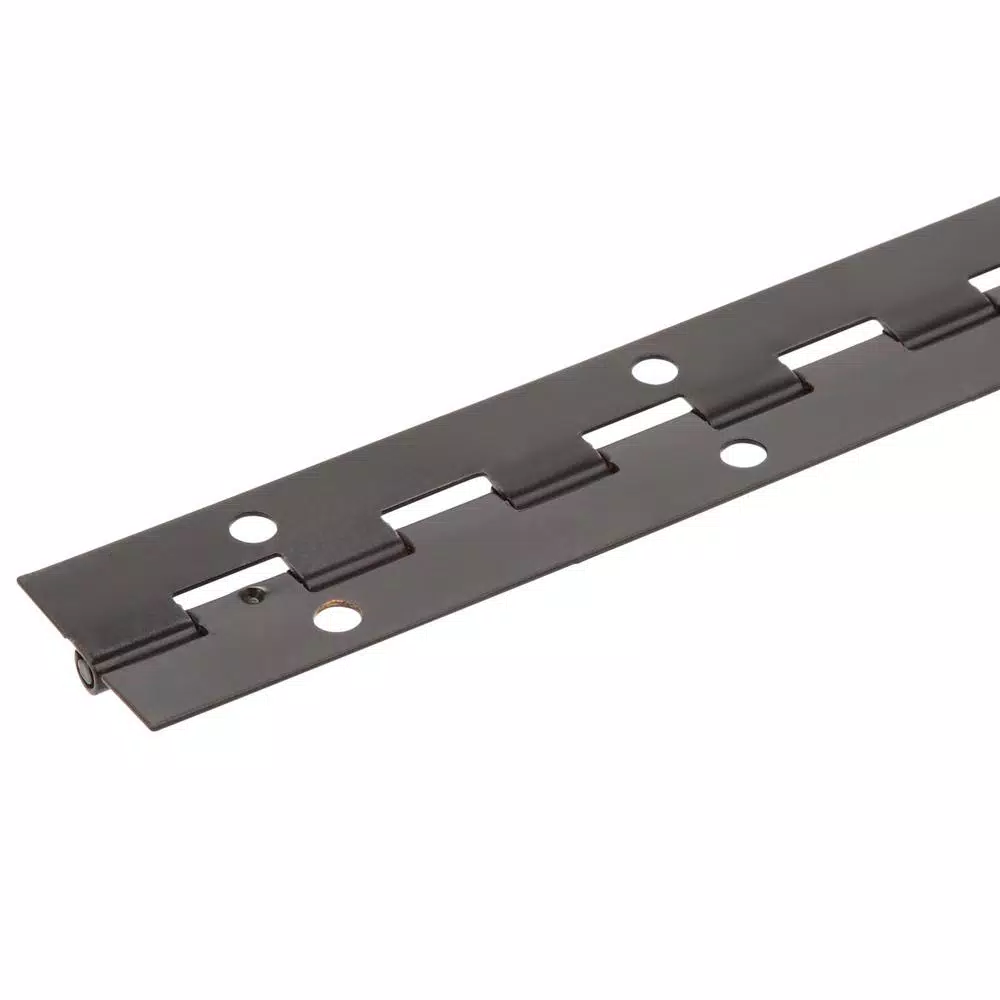 Everbilt 1-1/16 in. x 30 in. Oil-Rubbed Bronze Continuous Hinge, Steel