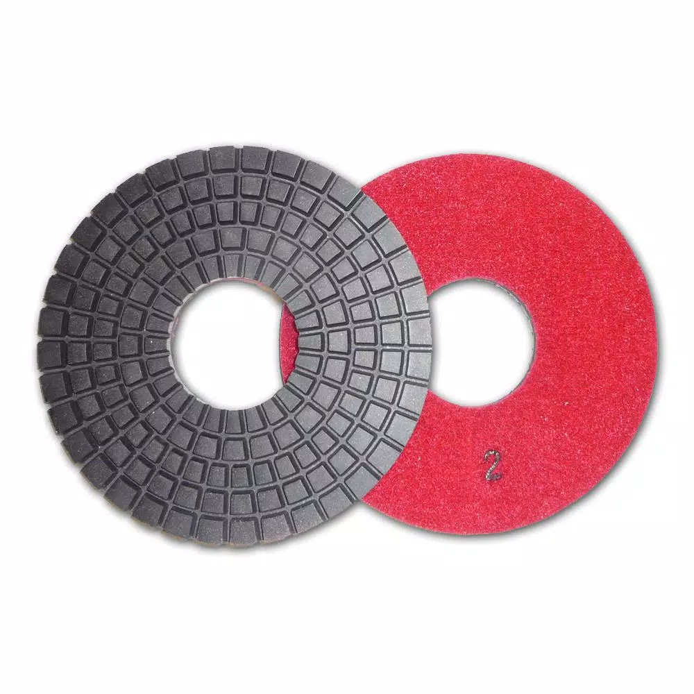 Unbranded Con-Shine 6 in. 5-Step Dry/Wet Diamond Polishing Pads Set of 5
