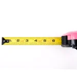 Apollo Tools 25.5 ft. Tape Measure, Pink Nylon-Coated Steel Blade with Belt Clip thumbnail 4