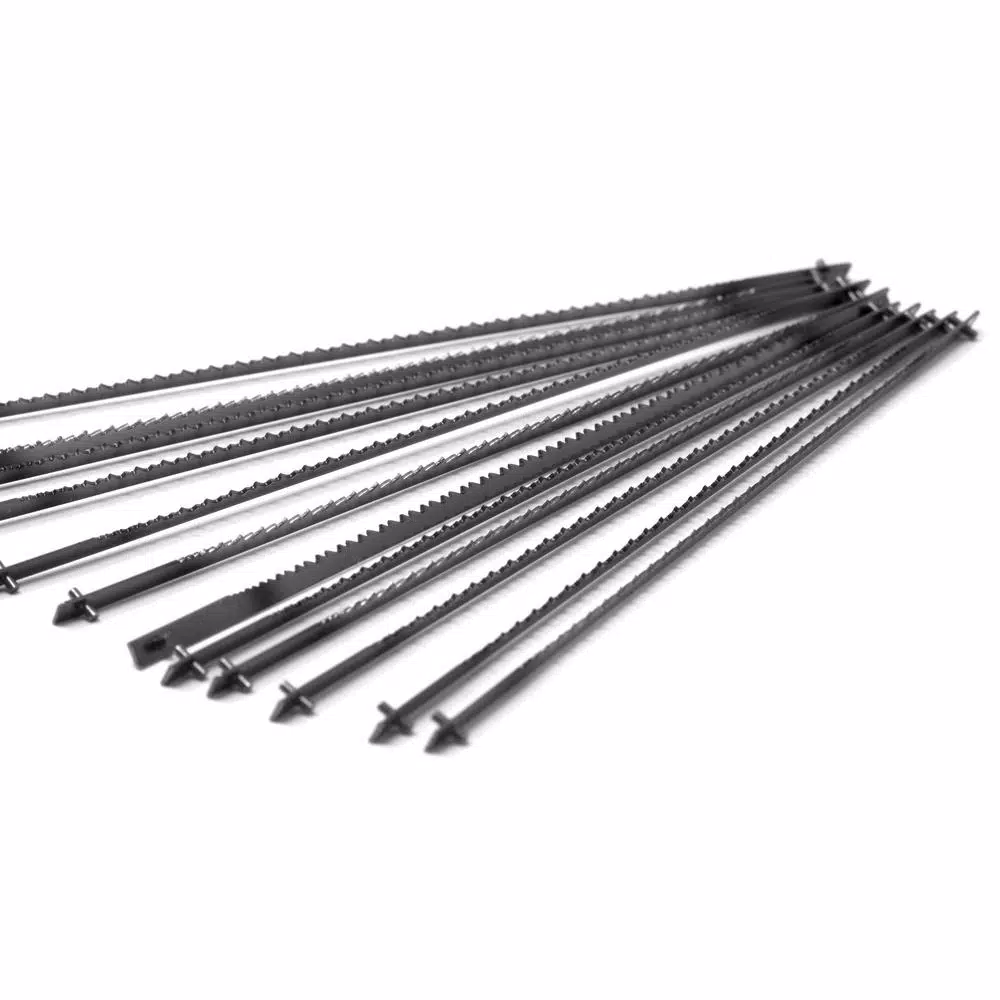 WEN 15 TPI Pin-End Scroll Saw Blades, 5 in., 12-Pack