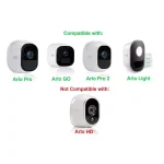 Wasserstein Solar Panel for Arlo Ultra and Arlo Pro 3 Outdoor Security Cameras, with 13.1ft Magnetic Cable thumbnail 7