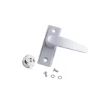 Global Door Controls Aluminum Store Front Passage Lever Handle thumbnail 3