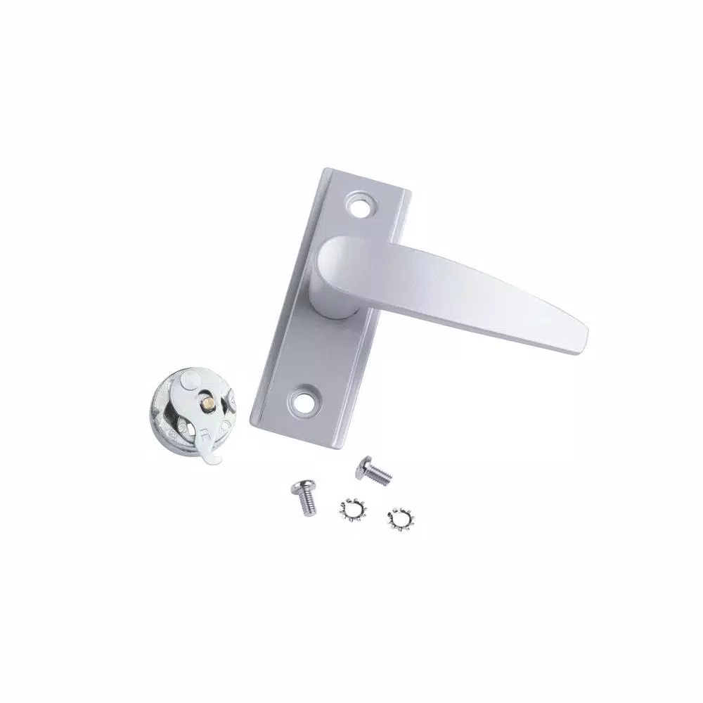 Global Door Controls Aluminum Store Front Passage Lever Handle