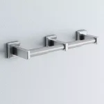 Franklin Brass Century Triple Post Toilet Paper Holder, Polished Stainless Steel thumbnail 2