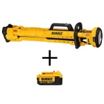 DEWALT 20V MAX 3000-Lumen Cordless LED Tripod Work Light with 4.0Ah Battery thumbnail 1