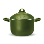 Pensofal PastaSI 5 Qt. Aluminum Nonstick Pasta Pot with Locking Strainer Lid - Terre di Siena thumbnail 1