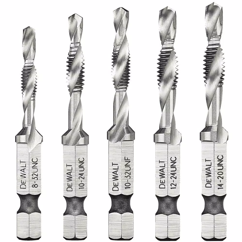 DEWALT MAX Impact SAE Drill Tap Set, 5-Piece