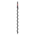 Milwaukee SHOCKWAVE 13/16 in. x 30 in. Carbon Lineman's Impact Auger Bit with 7/16 in. Hex Shank thumbnail 1