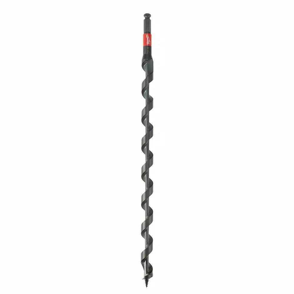 Milwaukee SHOCKWAVE 15/16 in. x 30 in. Carbon Lineman's Impact Auger Bit