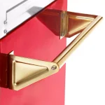 Great Northern Popcorn Red Replacement Machine Cart & Stand with Side Shelf thumbnail 3