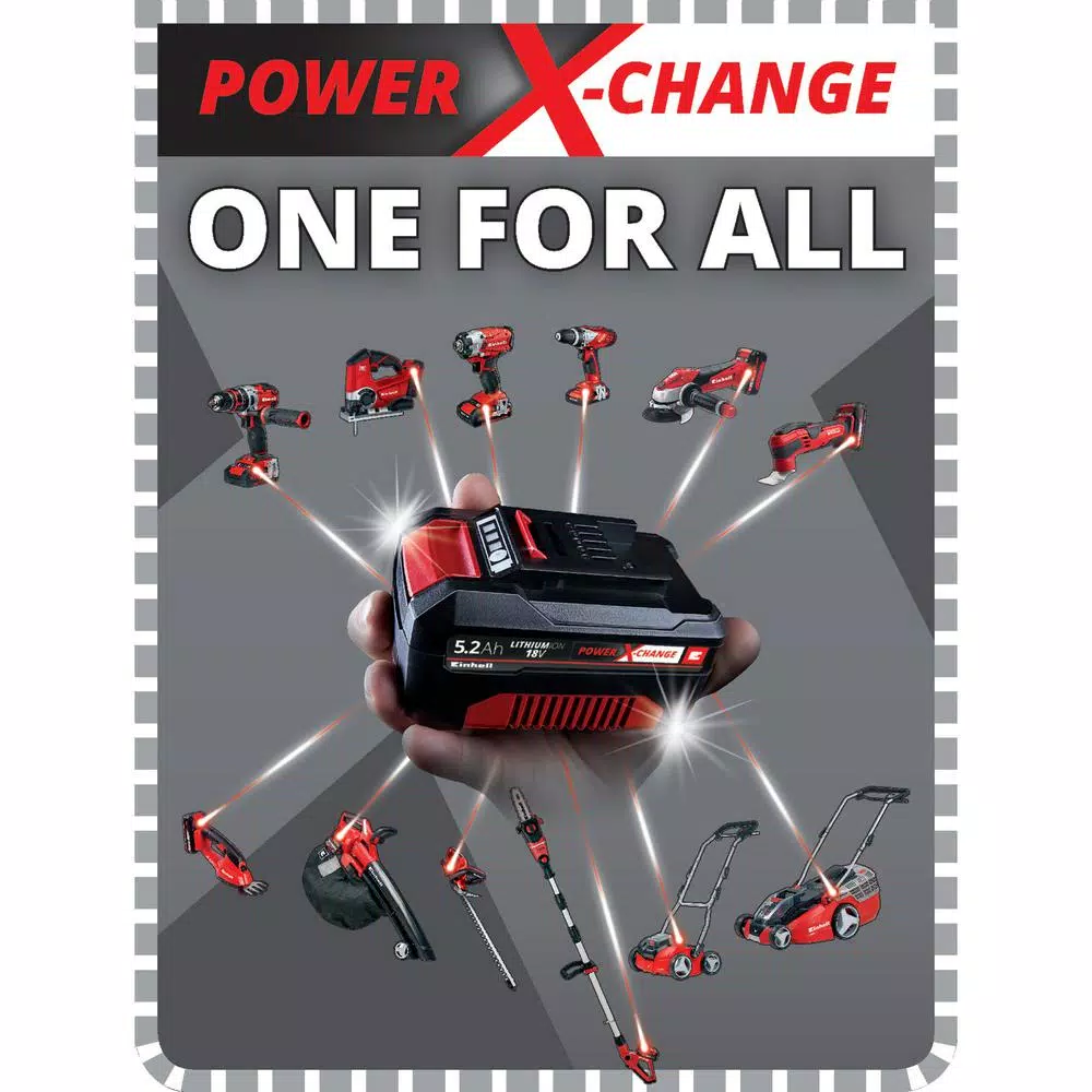 Einhell Power X-Change 18V Lithium-Ion Compact Battery, 1.5 Ah