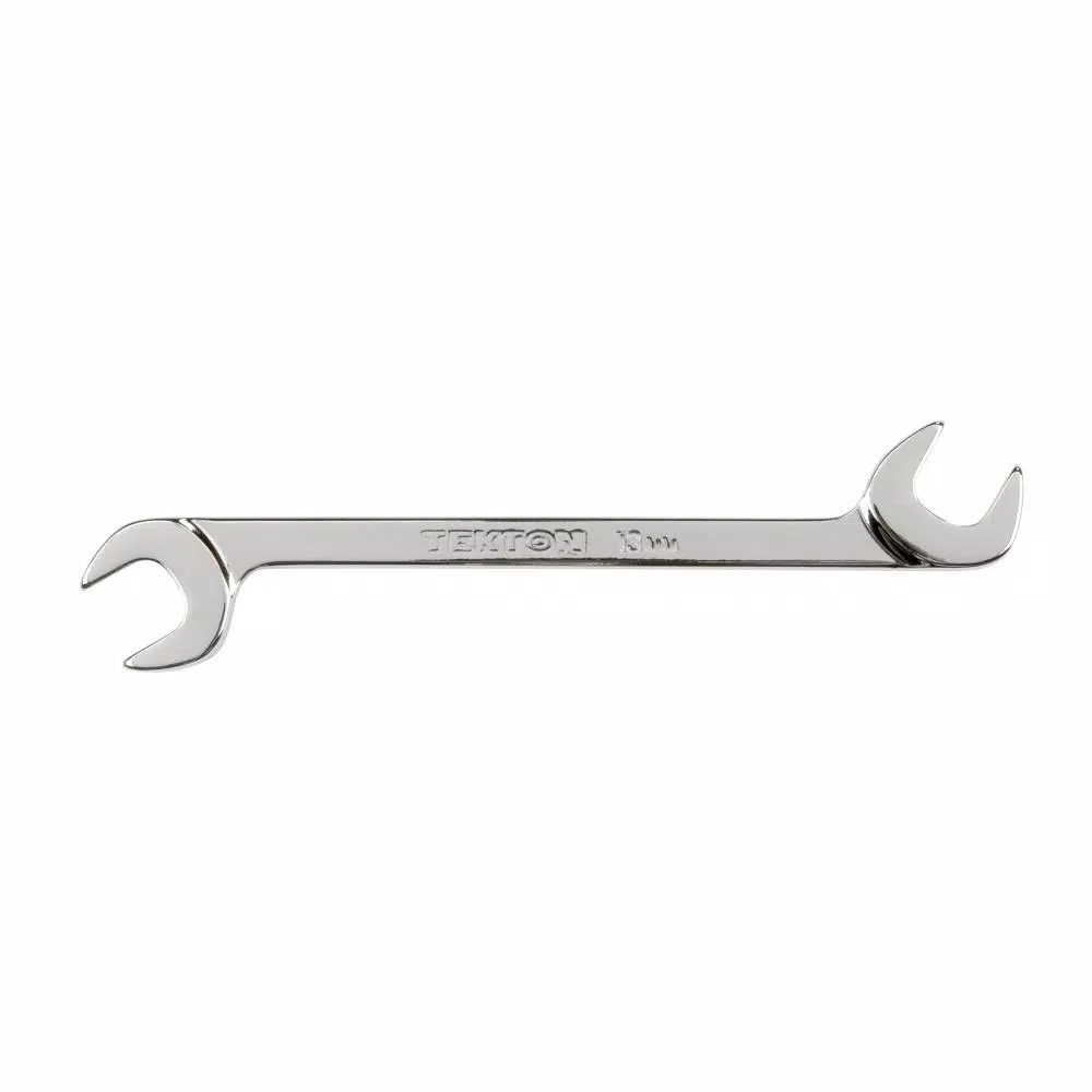 TEKTON 13 mm Angle Head Double Open End Wrench, 60° Offset