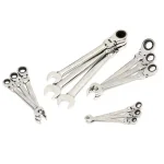 Husky Master SAE Flex Head Ratcheting Wrench Set, 12-Piece thumbnail 3