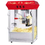 Great Northern Popcorn All-Star 8 oz. Red Countertop Popcorn Machine thumbnail 1