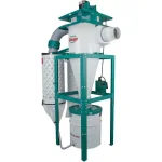 Grizzly Industrial 5 HP Cyclone Dust Collector with 55 Gal. Steel Drum and BIA Certified Cartridge Filter thumbnail 2