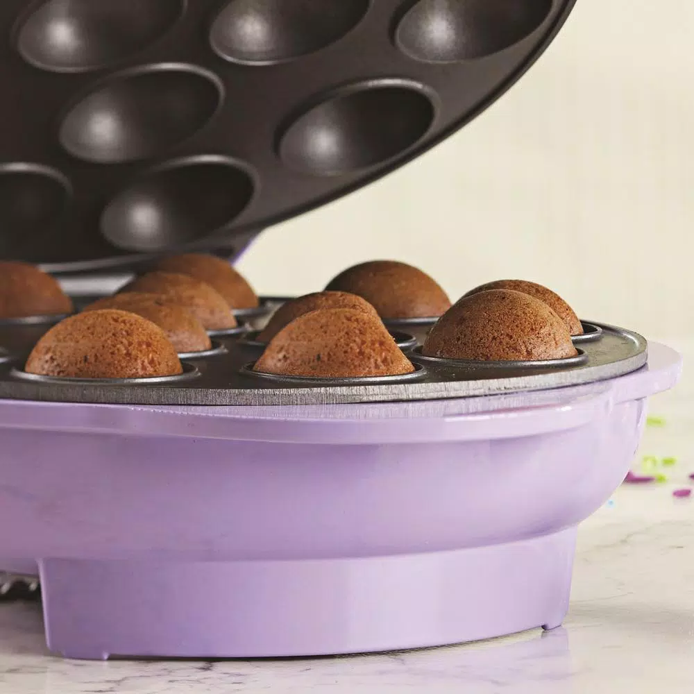 Brentwood Appliances TS-254 Nonstick Cake Pop Maker, Purple