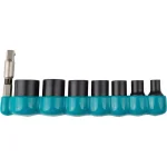 Makita ImpactXPS 1/4 in. Drive 6-Point Metric Impact Socket Set with Adapter, 8-Piece thumbnail 1