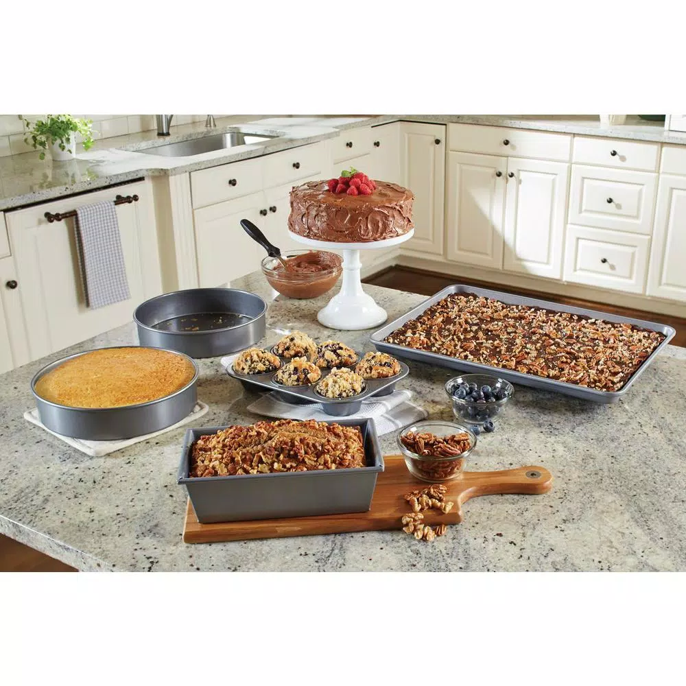 Calphalon Select by Calphalon 2-Piece Nonstick Classic Jelly Roll Pan Bakeware Set, 12 in. x 17 in.
