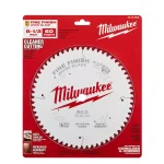 Milwaukee 8-1/2 in. 60-Tooth Fine Finish Circular Saw Blade thumbnail 6