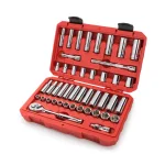 TEKTON 45-Piece 3/8 in. Drive Socket Set, 5/16-3/4 in. and 8-19 mm SAE/Metric thumbnail 2
