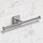 Nameeks Nice Hotel Double Toilet Paper Holder, Polished Chrome Brass thumbnail 1
