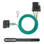 CURT RV Wiring Harness Add-On, 4-Way Flat Trailer Connector Kit thumbnail 1