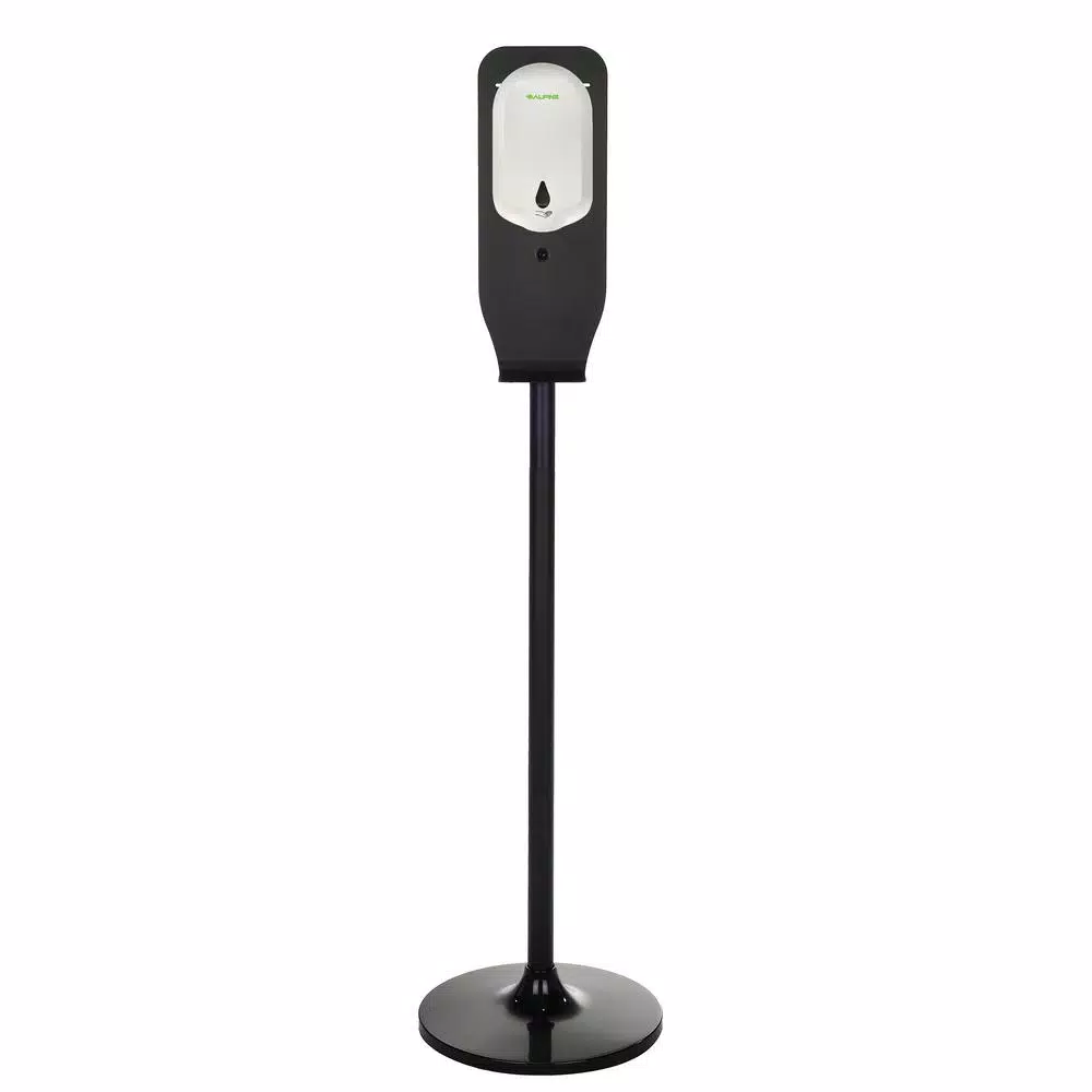 Alpine Industries 1100ml Automatic Liquid Soap and Hand Sanitizer Dispenser with Floor Stand