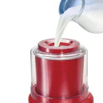 Hamilton Beach 1.5 Quart Ice Cream Maker, Red Countertop Frozen Dessert Machine thumbnail 5