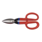 Wiss 9.75 in. Straight-Cut Tin Snips with Rubber Handles thumbnail 1