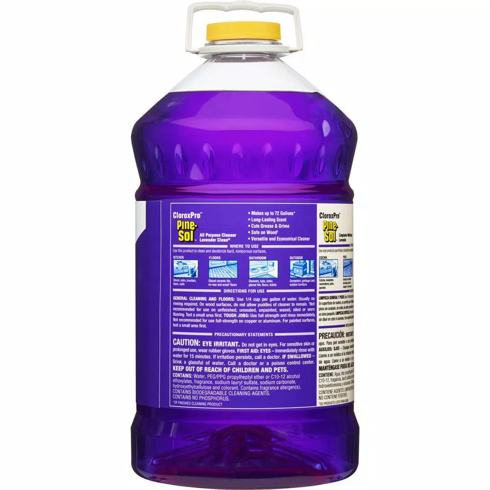 Pine-Sol CloroxPro Pine-Sol Professional All Purpose Cleaner, Lavender Clean, 144 oz.
