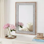 Home Decorators Collection Galvanized Antiqued Farmhouse Accent Mirror, 39 x 27 in. thumbnail 3