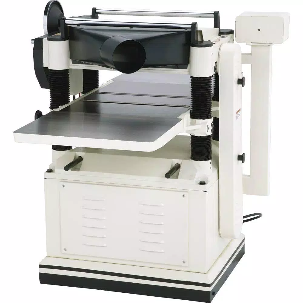 Shop Fox 20 in. 5 HP 240-Volt Industrial Planer with Built-in Mobile Base