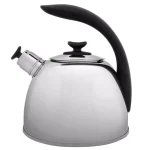 BergHOFF Essentials 10-Cup Stainless Steel Whistling Tea Kettle with Ergonomic Handle thumbnail 1