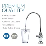Olympia Water Systems 5-Stage Under-Sink Reverse Osmosis Water Filtration System with Chrome Coke Bottle Faucet, 50 GPD thumbnail 4