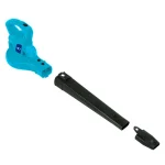 Sun Joe 10 Amp Electric Handheld Leaf Blower, 215 MPH, 240 CFM, 2-Speed, Blue thumbnail 7