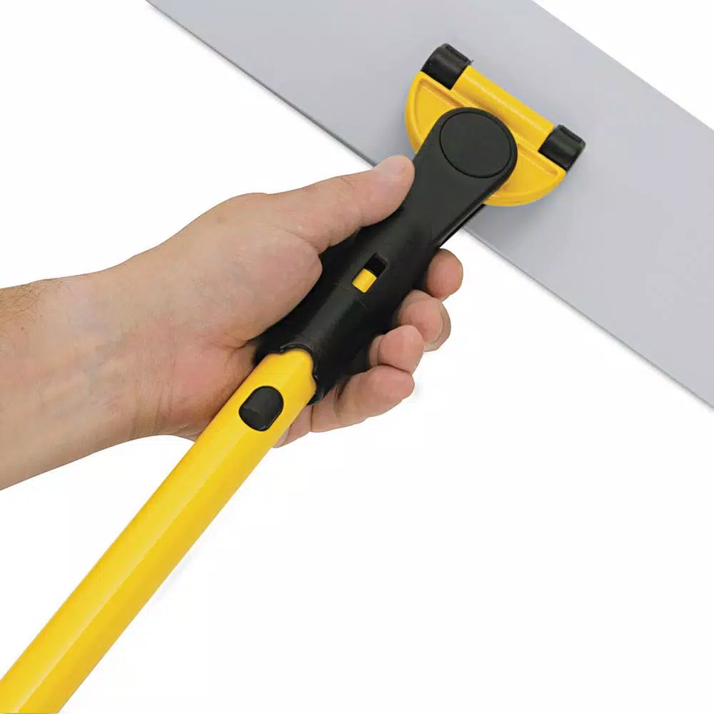Rubbermaid Commercial Products Rubbermaid Commercial HYGEN 17 in. Aluminum Wet/Dry Mop Quick-Connect Frame, Yellow