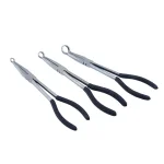 Steel Core 11 in. Long Reach Hose Grip Pliers Set, 3-Piece thumbnail 1