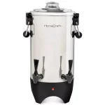 Nostalgia 45-Cup Stainless Steel Quick Brewing Coffee Urn with Double Spigot thumbnail 1