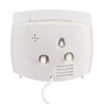 Equity by La Crosse 3 in. Analog Electric Alarm Clock with Backlight, White thumbnail 7