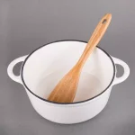 Creative Home Natural Bamboo Cooking Utensil Set - 2-Piece Solid Spoon and Turner thumbnail 2