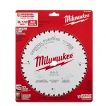 Milwaukee 8-1/2 in. 40-Tooth General Purpose Circular Saw Blade thumbnail 6