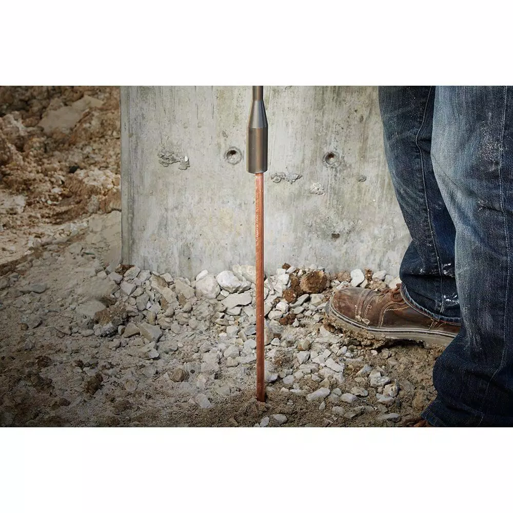 Milwaukee 5/8 in. x 10 in. SDS-Plus Steel Ground Rod Driver