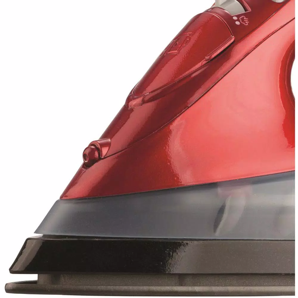 Brentwood Appliances MPI-61 Full-Size Nonstick Steam Iron, 1200W, Red