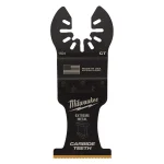 Milwaukee 1-3/8 in. Carbide Universal Fit Extreme Metal Cutting Oscillating Multi-Tool Blade thumbnail 1