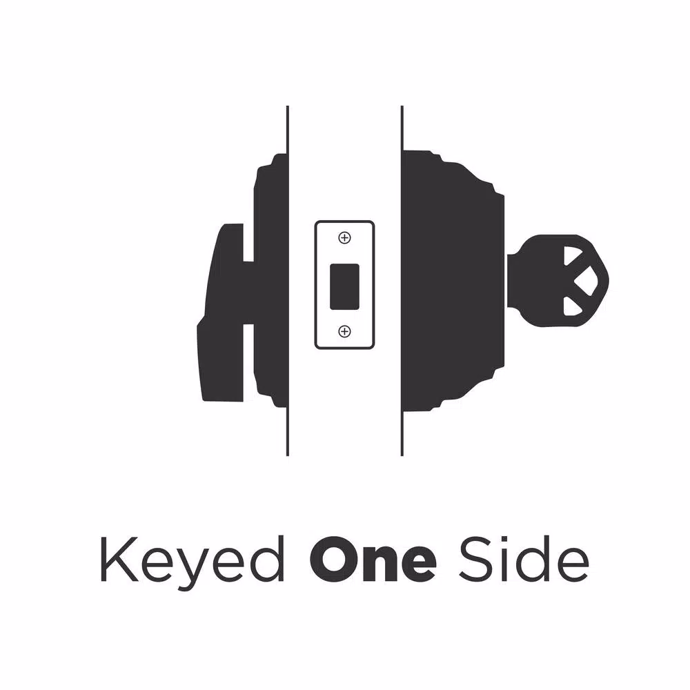Kwikset 980 Single Cylinder Deadbolt with SmartKey Security, Venetian Bronze