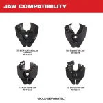 Milwaukee M18 FORCE LOGIC Cordless Cable Cutter Kit with 750 MCM Jaws, 2.0 Ah Battery & Charger thumbnail 4