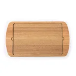 Picnic Time Billboard Rubberwood Serving Tray with Removable Tempered Glass Top thumbnail 1