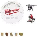 Milwaukee 12 in. 44-Tooth General Purpose Circular Saw Blade thumbnail 1