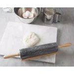 Fox Run White Marble Pastry Board, 12 x 16 inch Rolling Surface for Dough and Pastries thumbnail 3